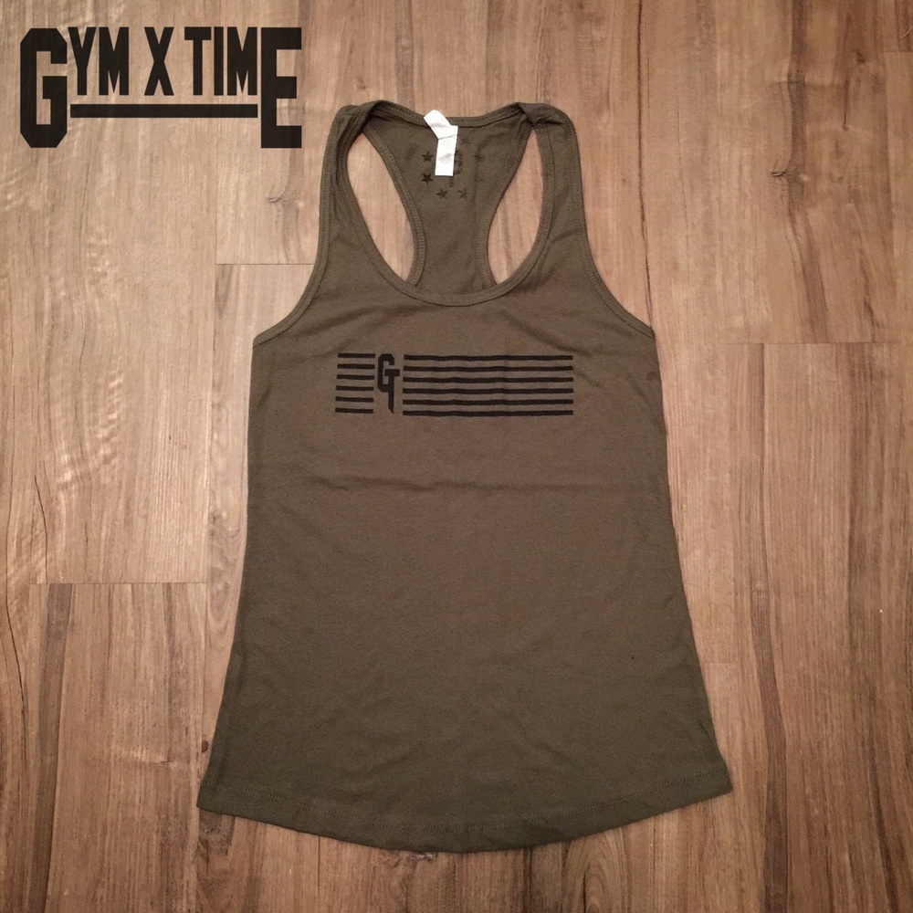 🟢NEW🟢 "GT STRIPES" Tank by "GYMXTIME"